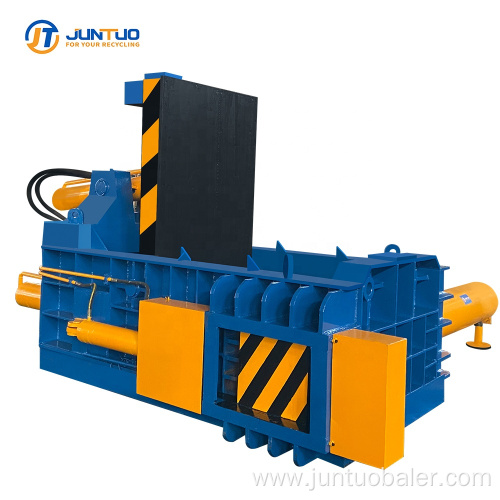 hydraulic scrap steel metal baling press baler machine